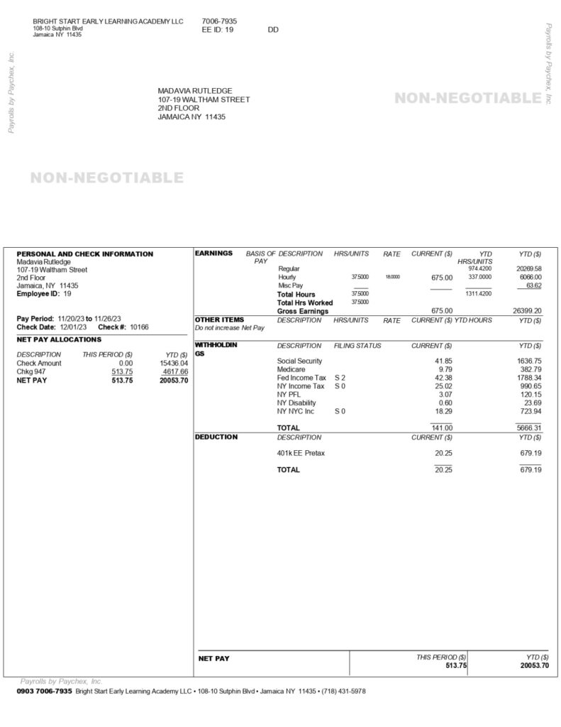 Pay Stub Generator and Pay Stub Template Resources for Employee Payroll Records